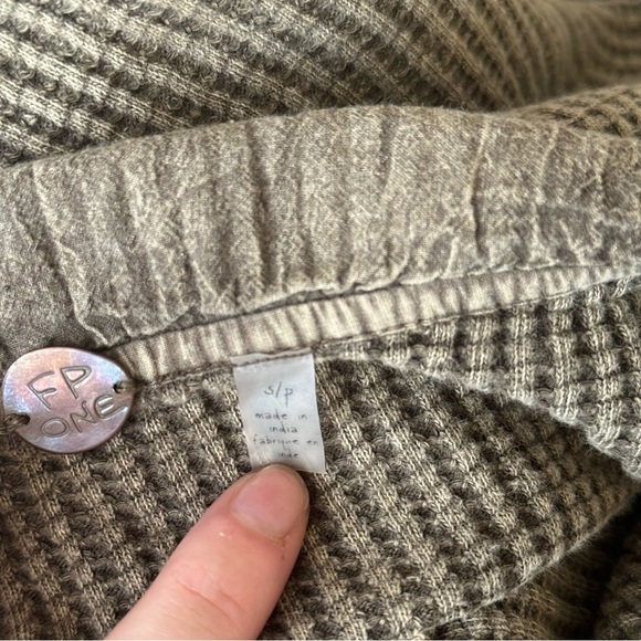 FREE PEOPLE FP One Green Scout Dip Dye Jacket Sea Serpent Combo - Picture 8 of 8